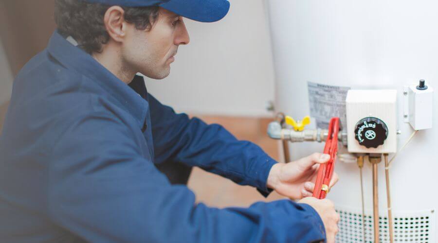Local water heater installation in Ypsilanti, ND